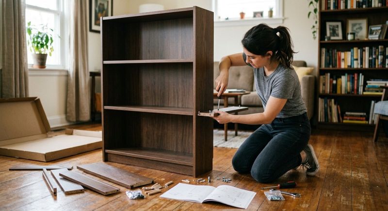 Bookshelf Assembly in Overland Park, KS