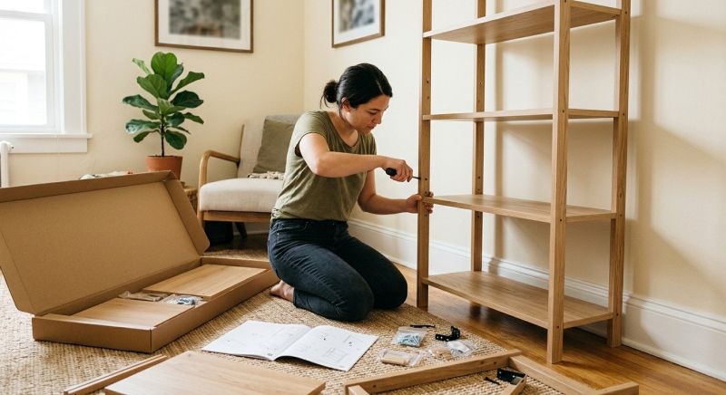 Bookshelf Assembly in Olathe, KS