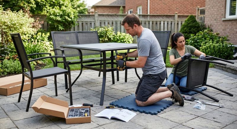 Patio Set Assembly in Alpharetta, GA