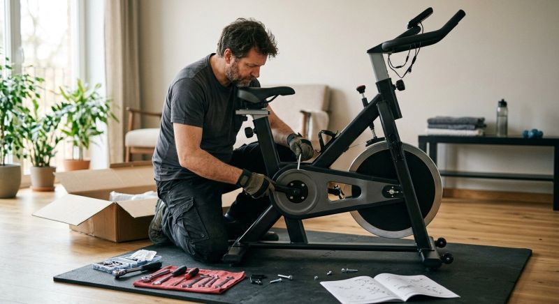 Stationary Bike Assembly in Alpharetta, GA