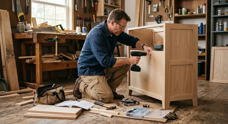 Tv Cabinet Assembly in Olathe, KS